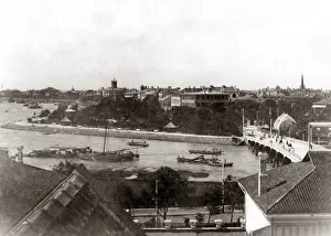 Bund Prints: The Bund, Shanghai, China circa 1880s