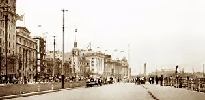 The Bund, Shanghai, China, possibly 1920s