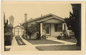 Bungalow, 4173 2nd Avenue, Los Angeles, California, USA - built in 1924. Date: circa 1930