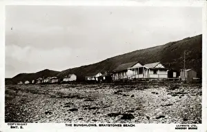 Bungalows Prints: The Bungalows, Braystones, Cumbria