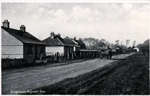 Edmunds Prints: Bungalows - Holywell Row, Bury Saint Edmunds, Suffolk