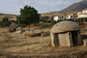 Images Dated 7th August 2007: Bunkers. 1960s. Korce. Albania