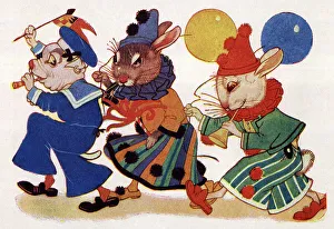 Enjoying Collection: The Bunnies enjoying the Party