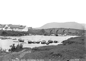 Cottages Prints: Bunowen River, Louisburgh, Co Mayo