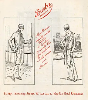Burba clothing advertisement
