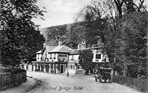 Inns Prints: Burford Bridge Hotel, Dorking, Surrey