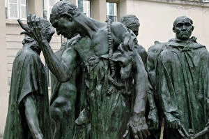 Sculptures Collection: The Burghers of Calais, 1885-1895. Sculpture by Rodin