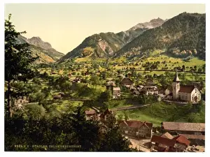 Birth Place Prints: Burglen, Tells birthplace, Lake Lucerne, Switzerland