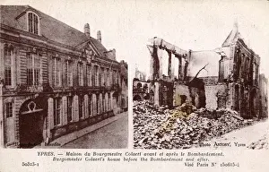 Poperinge Prints: Burgomasters House, Ypres, West Flanders