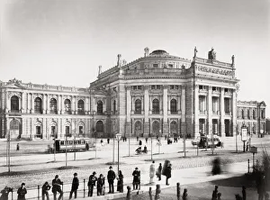 The Burgtheater, originally K. K. Theater Austria