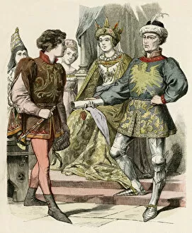 Frenchman Collection: Burgundian Dress 1470
