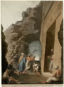 1801 Collection: BURIAL CHAMBER NEAR SPHINX