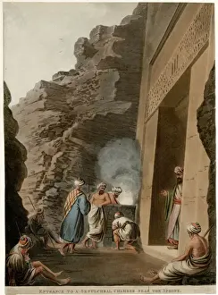 Chamber Prints: BURIAL CHAMBER NEAR SPHINX