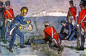 Images Dated 21st May 2020: The Burial of Lieutenant-General Sir John Moore