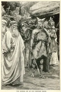 Skins Prints: Burial of an Old British Chief