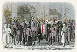 Pontefract Prints: Burial Richard II 1400
