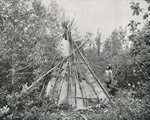 Burial Tepee of a Chiefs Wife, USA