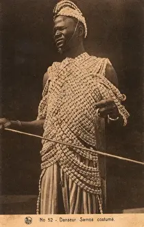 Burkina Faso - Upper Volta, Africa - Samo Dancer