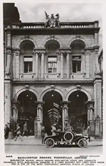 Passageway Prints: Burlington Arcade viewed from Burlington Gardens, Piccadilly