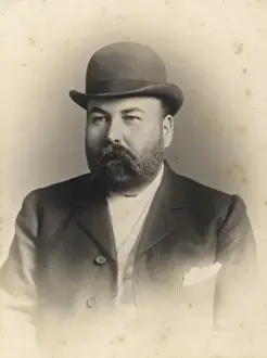 Pocket Prints: Burly Victorian man in a bowler hat