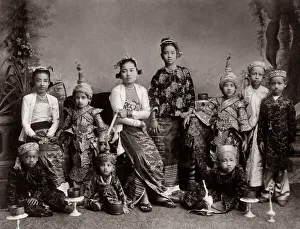 Burma Myanmar Rangoon Yangon festival dress