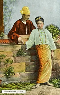 Burma (Myanmar) - Traditional Costume (3/4)