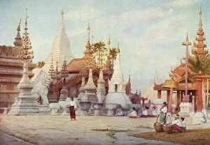 Images Dated 6th November 2012: Burma / Pagan Pagoda 1909