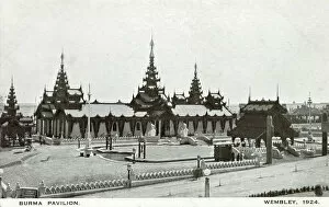 Images Dated 29th November 2019: Burma Pavilion, British Empire Exhibition, Wembley