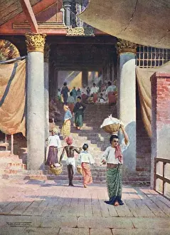 Burma / Rangoon / Pagoda
