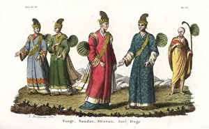 Burmese court officials to the Emperor Burmese court officials to the Emperor