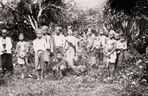 Burmese group, Chindwin River, Burma, Myanmar