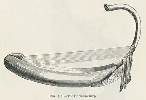 Burmese Collection: Burmese Harp