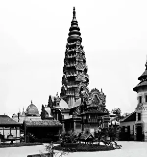 Burmese Temple, Exposition Universelle, Paris, 1889