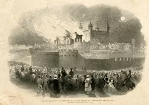 Burning of the Armoury, Tower of London