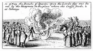 Burning a Book 1643