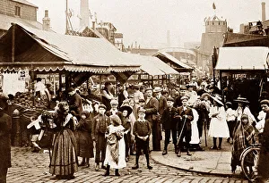 Fairground Prints: Burnley Fair early 1900s