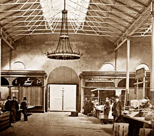 Burnley Market Hall, circa 1870