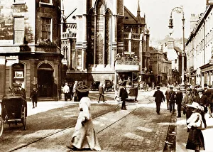Burnley Road, Bacup, early 1900s