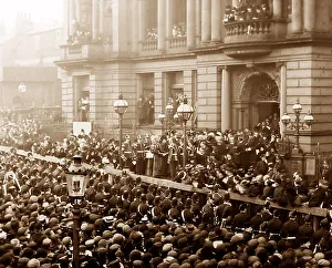 Burnley Town Hall, Lancashire, early 1900s