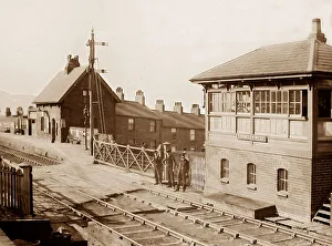 Burnley Towneley Railway Station early 1900s