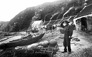 Fishwives Prints: Burnmouth Fisherman early 1900s