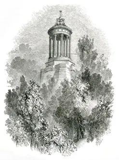 Doon Prints: Burns Monument Brig Doon