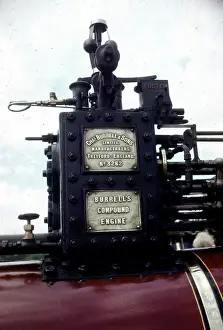 Burrell Prints: Burrell compound steam engine