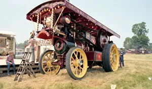 Images Dated 22nd July 2020: Burrell Showmans Road Locomotive 3912, Dragon