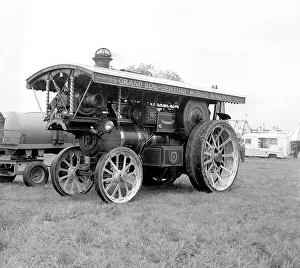 Compound Prints: Burrell Showman's Road Locomotive no.: 3886, Lord Lascelles