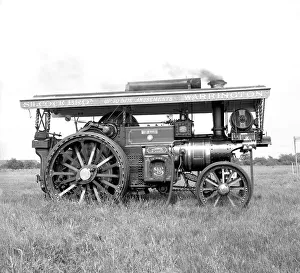 Newark Prints: Burrell Showman's Road Locomotive number: 3334, The Bailie