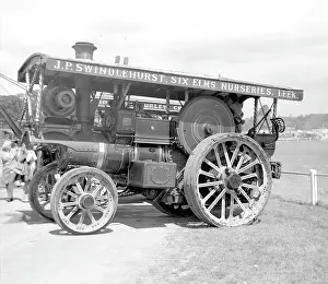 Stafford Prints: Burrell Showman's Road Locomotive number 3509 Rajah