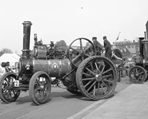 Burrell Prints: Burrell Showman's Road Locomotive number: 4030, Dolphin