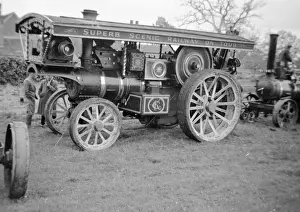 Compound Prints: Burrell Showmans Road Locomotive WB9110 Perseverance II