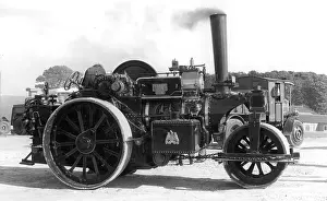 Burrell Prints: Burrell Showman's Road Locomotive Winston Churchill